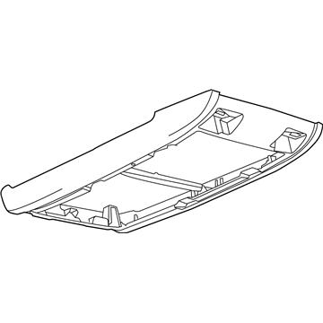 Volkswagen 7B0-863-344-DW1 Overhead Console