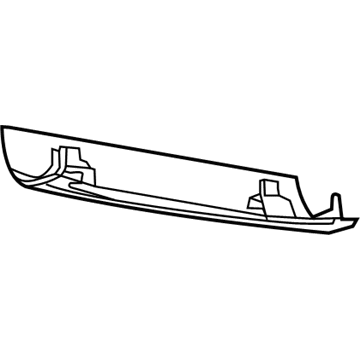 Volkswagen 7B0-867-489-A-DW1 Rear Cover