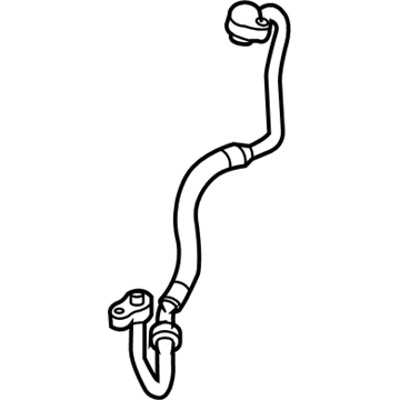 Volkswagen 7L6-820-744-BQ Discharge Hose