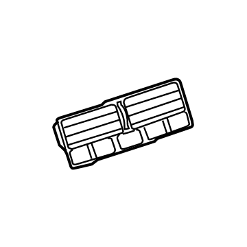 Volkswagen 1J0-819-728-E-2AQ Vent Grille
