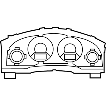 Volkswagen Routan Instrument Cluster - 7B0-920-951-J