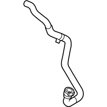 2010 Volkswagen Touareg Coolant Pipe - 7L6-122-109-E