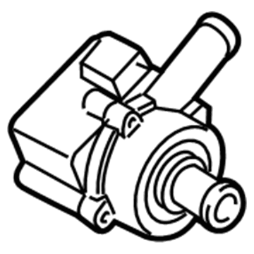 Volkswagen Touareg Water Pump - 059-121-012-A