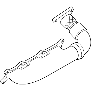 Volkswagen Touareg Exhaust Manifold - 059-253-033-BP