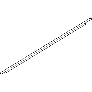 Volkswagen CC Weather Strip - 3C8-839-475-F-3Q7