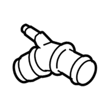 Volkswagen Eos Coolant Pipe - 1J0-121-087-B