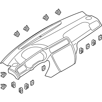 Volkswagen 5C7-857-001-C-82V