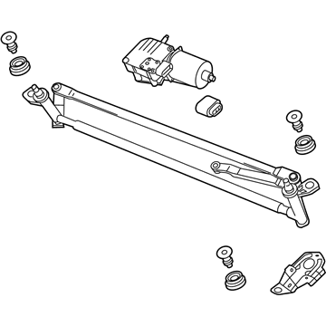 Volkswagen Tiguan Wiper Linkage - 5NN-955-023-D