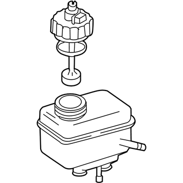 Volkswagen 1J1-611-301 Reservoir