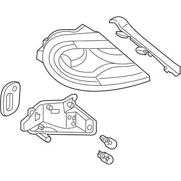 Volkswagen Beetle Back Up Light - 5C3-945-208-E