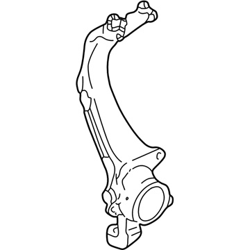 Volkswagen Passat Steering Knuckle - 8D0-407-258-AL