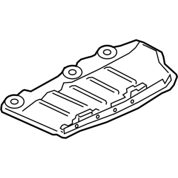 Volkswagen 5Q0-825-701-E Heat Shield