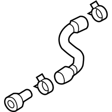 Volkswagen Passat Radiator Hose - 5C0-122-101-H