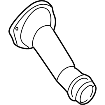 Volkswagen Thermostat Housing - 038-121-121-D