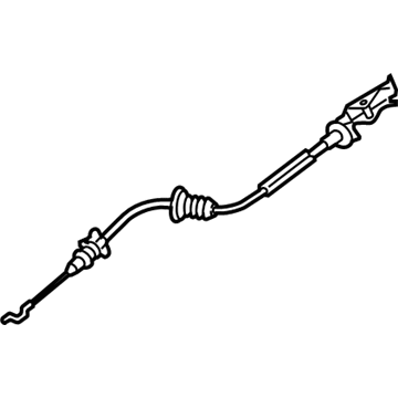 Volkswagen 5G3-837-085-B Lock Cable