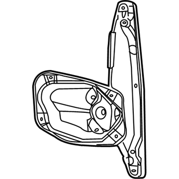 Volkswagen Golf Window Regulator - 1K9-839-462-A