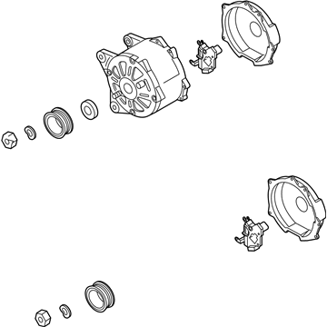 2013 Volkswagen Jetta Alternator - 07K-903-023-C