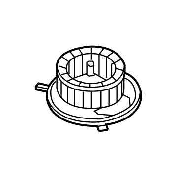 Volkswagen Blower Motor - 5WB-819-021-A