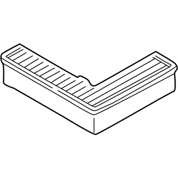 Volkswagen Jetta Air Filter - 1H0-129-620