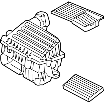 Volkswagen Jetta Air Filter Box - 5QM-129-607-G