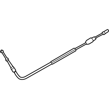 Volkswagen 7L6-713-265 Control Cable