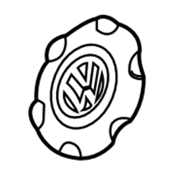 Volkswagen 1C0-601-149-R-8Z8 Center Cap