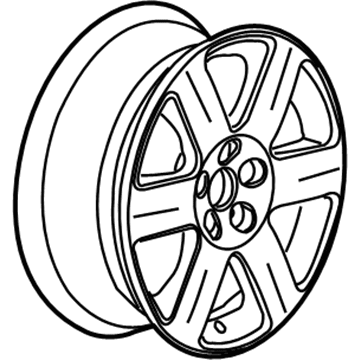 Volkswagen Beetle Alloy Wheels - 1C0-601-025-AJ-16Z