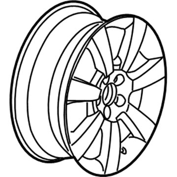 Volkswagen Beetle Alloy Wheels - 1C0-601-025-AB-8Z8