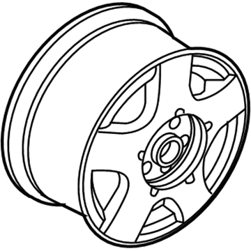 Volkswagen Beetle Alloy Wheels - 1C0-601-025-G-091