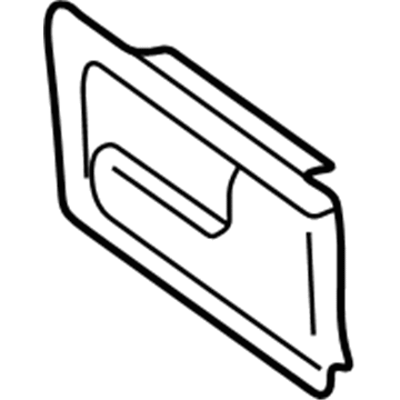Volkswagen 701-837-019-A-01C Handle, Inside