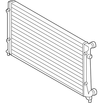 Volkswagen Passat Radiator - 5C0-121-251-K
