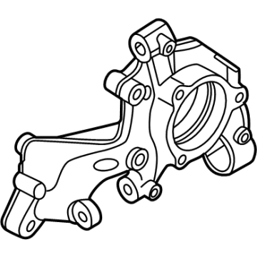 Volkswagen 5WA-505-435-G Knuckle