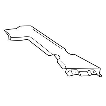 Volkswagen EuroVan Exhaust Heat Shield - 701-253-733-D