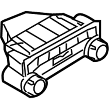 Volkswagen Touareg A/C Switch - 7L6-907-040-AM-3X1