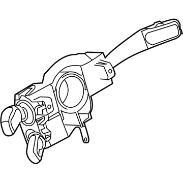 Volkswagen Touareg Windshield Washer Switch - 7P6-953-502-B
