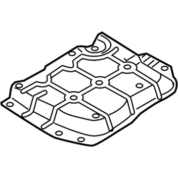 Volkswagen 5N0-825-701-H Resonator Shield