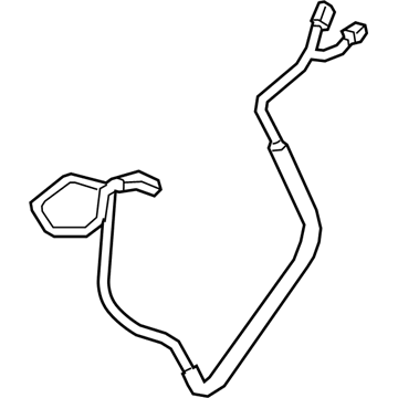 Volkswagen 5Q0-131-984-AG Inlet Hose