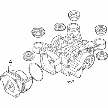 Volkswagen Arteon Differential - 0CQ-525-010-AC