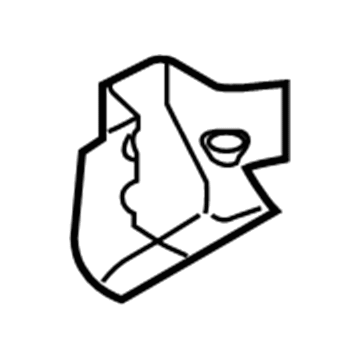 Volkswagen Fuel Filler Housing - 1C0-803-481-A