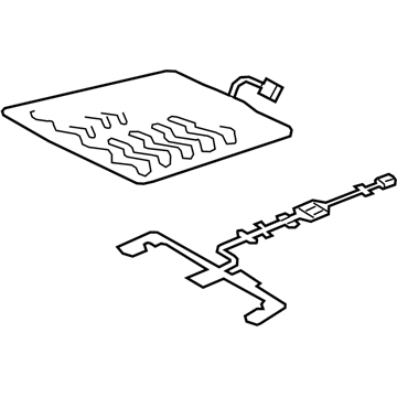 Volkswagen Occupant Detection Sensor - 17A-963-556-E