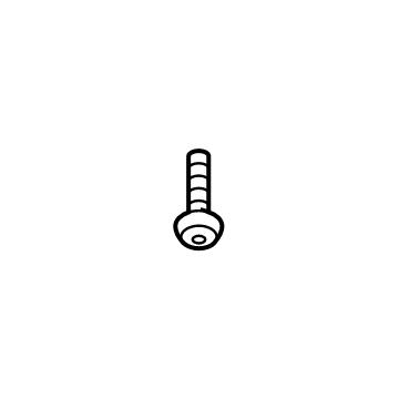 Volkswagen N-104-179-01-9B9 Seat Back Pad Rivet