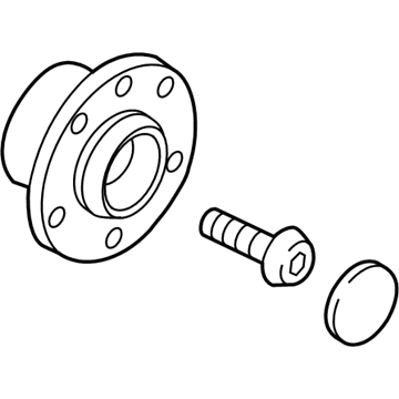 Volkswagen Jetta Wheel Hub - 5Q0-598-611