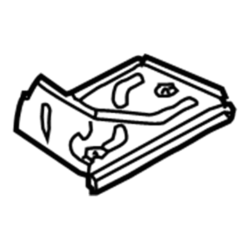 Volkswagen 7L0-802-090-B Floor Extension