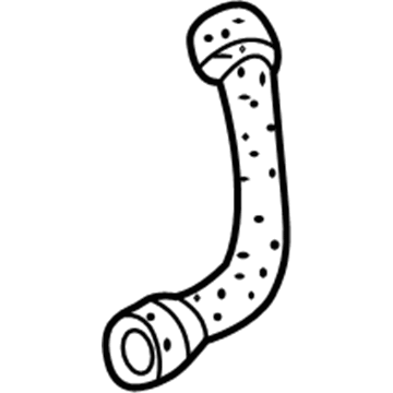 Volkswagen Passat Oil Cooler Hose - 3A0-121-051-E