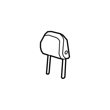 Volkswagen 3CN-881-901-F-VJP Headrest