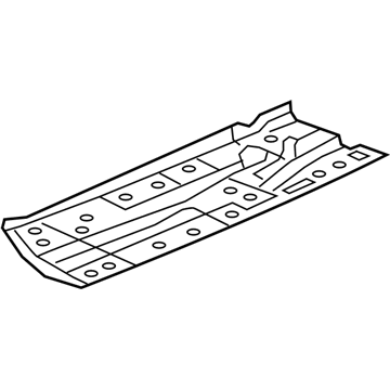 Volkswagen Jetta Floor Pan - 5C6-803-206