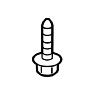 Volkswagen N-910-326-02 Buckle End Bolt