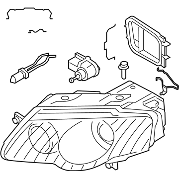 Volkswagen Passat Headlight - 3C0-941-754-J