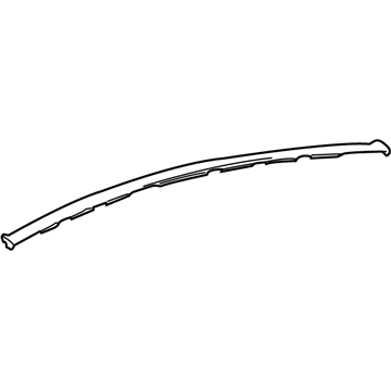 Volkswagen 3D0-857-206-B-4A1 Defroster Grille