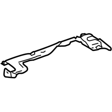 Volkswagen 3D1-857-127 Instrument Panel Reinforcement